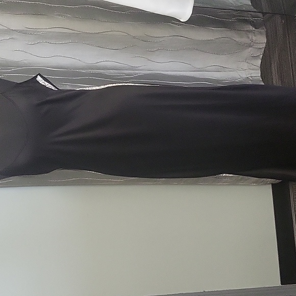 Black Glitter Dress and Duster - Picture 3 of 6